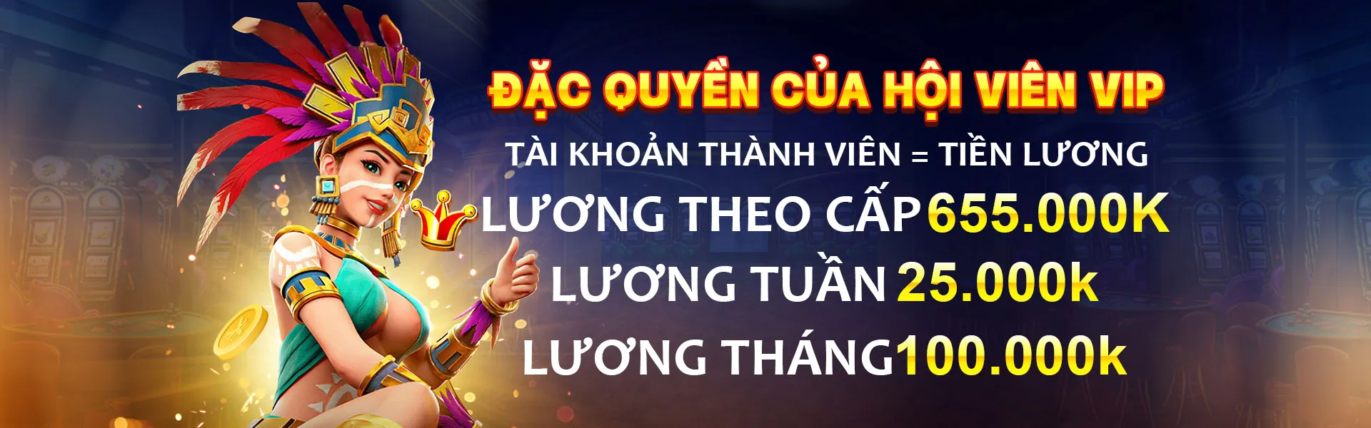 Máy đánh bạc cổ điển tại qh88 vip với các biểu tượng trái cây và số 7 may mắn, nền đỏ vàng sang trọng